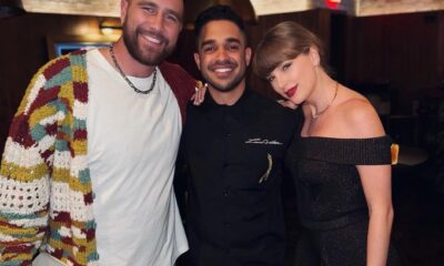 Taylor Swift Was Spotted Wearing Sky-High Heels and a Mini Skirt During a Vegas Date With Travis Kelce See Vedio
