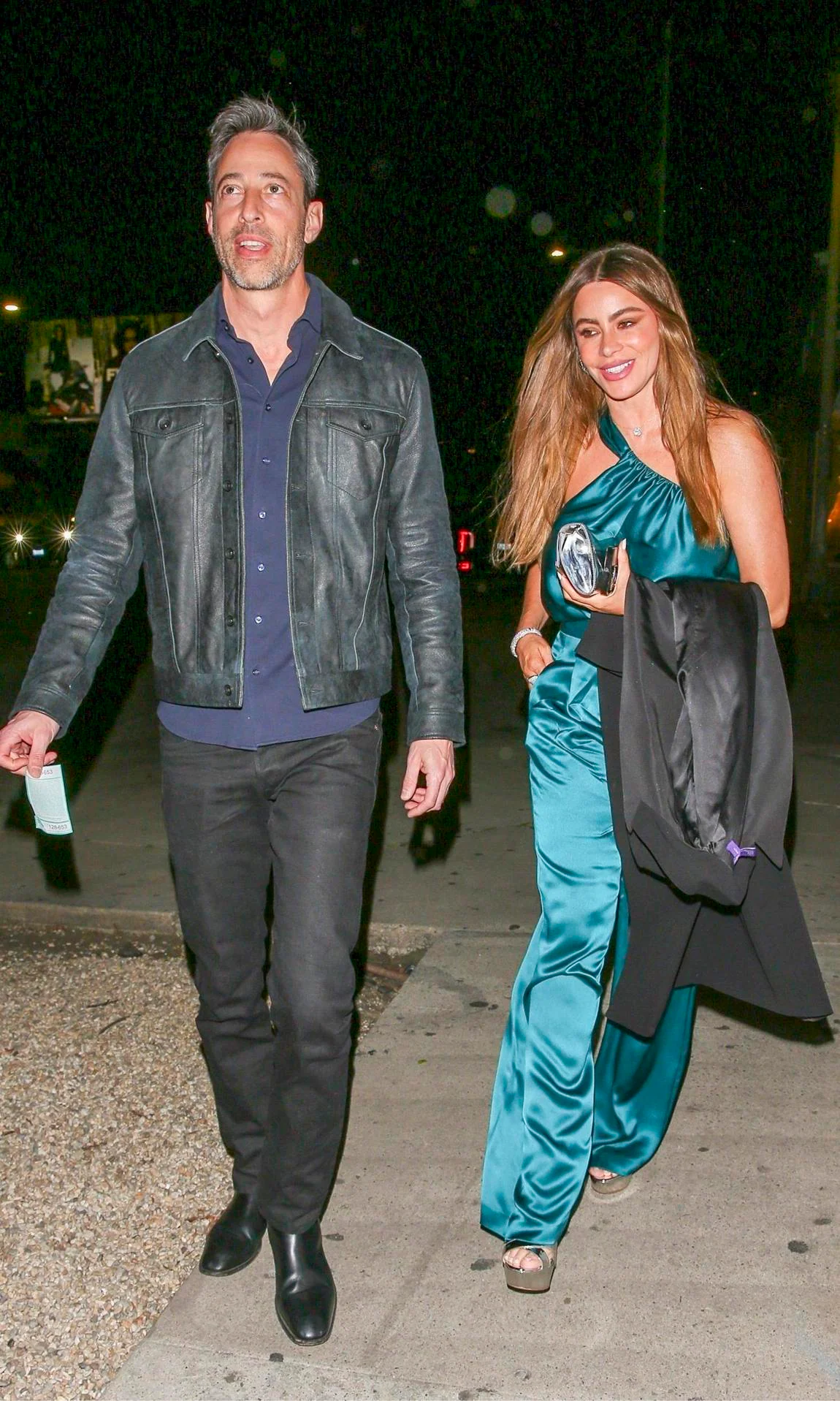 During the couple’s first public outing, sofia vergara and boy friend they were spotted both at the Italian eatery