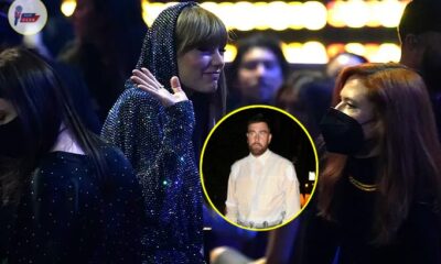 Taylor Swift was SPOTTED at a local gastropub for a birthday bash . Despite rumors, there was no sign of her boyfriend, Travis Kelce.