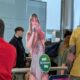 Taylor Swift fans are FREAKING Out over Travis Kelce’s glow up at the Airport for the Eras Tour in Dublin.