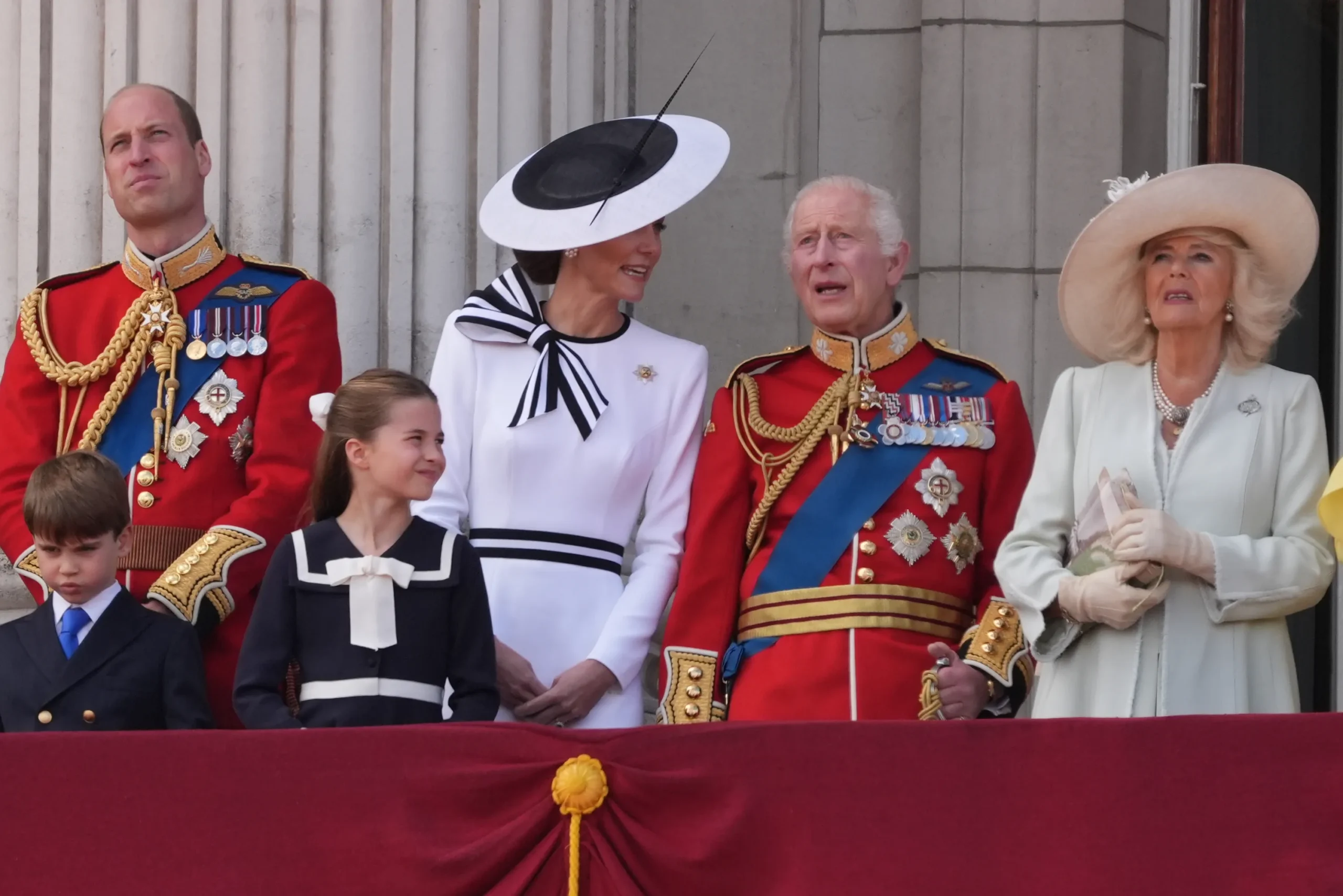 ‘Shoulder to shoulder’: King Charles and Princess Kate united at Buckingham Palace