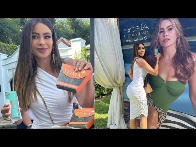 Sofia Vergara, 51, shows off her VERY pert butt in a clinging white dress during a summer party with many 'beautiful people'