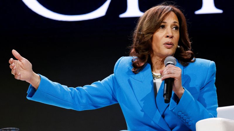 Vice President Kamala Harris put the focus on the dangers of a second Trump administration, rather than the growing concerns over President Joe Biden’s candidacy, as she attempted to convince Black voters to once again deliver a win for the Biden-Harris ticket.