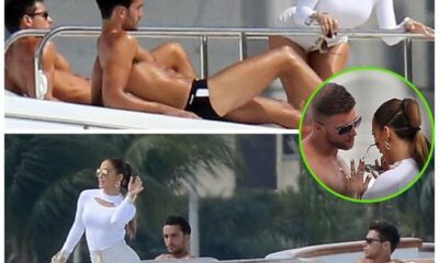 Jennifer Lopez Was Caught Acting Intimately With Two Young Men On A Yacht In Miami, Florida.! - Full story in comments!