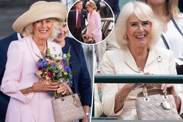 Breaking News: Queen Camilla Unexpectedly Carries ‘Lady Dior’ Handbag Famously Worn and Named After…See More