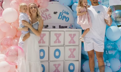 Patrick Mahomes and wife Brittany throw gender reveal party as couple announce whether third child is a boy or girl with adorable Tic-Tac-Toe game... Watch now