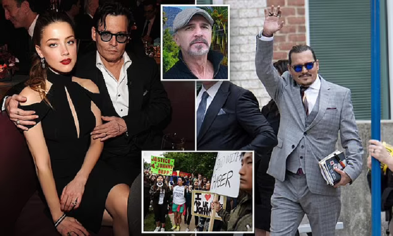 EXCLUSIVE Amber Heard's 'private investigator' reveals his shock over unwavering support for Johnny Depp after being hired to dig up dirt on the actor for defamation trial in new book