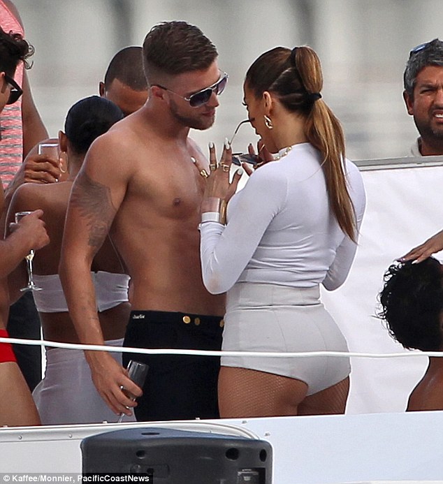 Jennifer Lopez Was Caught Acting Intimately With Two Young Men On A Yacht In Miami, Florida.! - Full story in comments!