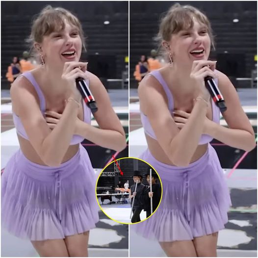 Taylor Swift’s eagle-eyed fans confirm Travis Kelce is in background of ICDIWABH music video as they spot telling ‘clue’.