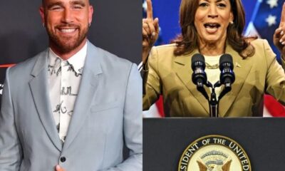 “Kamala Harris Left Hanging: Travis Kelce’s Surprising DNC No-Show Ignites Heated Debate”