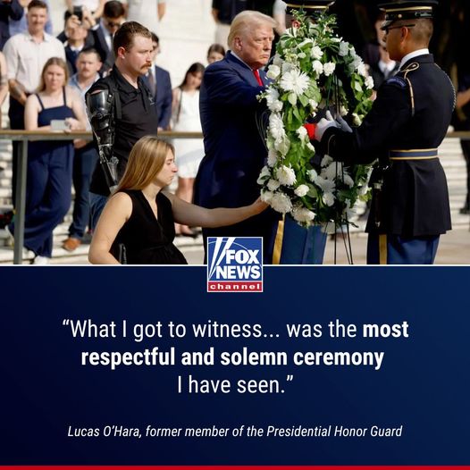 'HONORING THE FALLEN': Veteran defends Former President Trump amid reports of a fight between his campaign and the Arlington National Cemetery staff during a memorial honoring the 13 U.S. service members who died in the botched Afghanistan withdrawal.