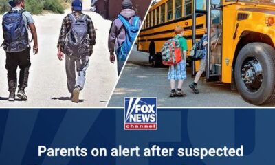 'REALLY SCARY': A group of around 20 suspected illegal migrants attempted to board a school bus picking up elementary students in California, just 24 hours after a similar incident unfolded in the same district.