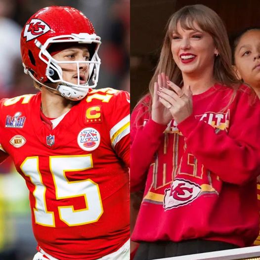 Patrick Mahomes denies Taylor Swift is a 'distraction' for the Chiefs and humorously reveals she has started drawing up plays: 'We might have to put one in...'