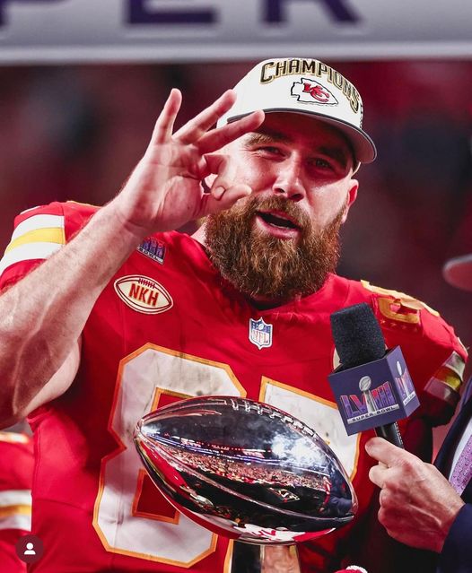 Travis Kelce love and support